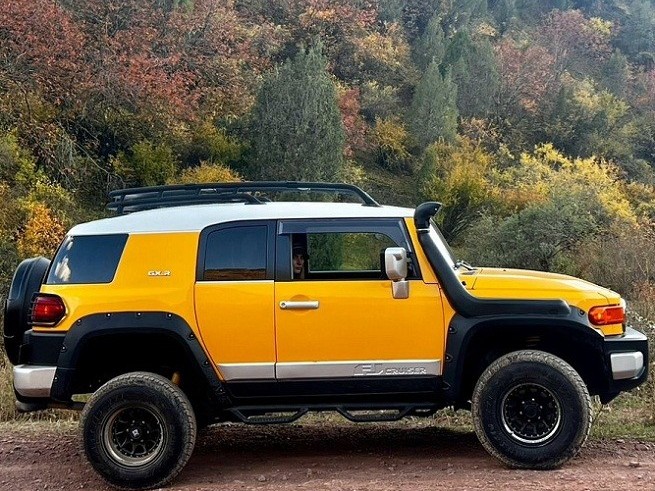 Toyota FJ-Cruiser Yellow-3